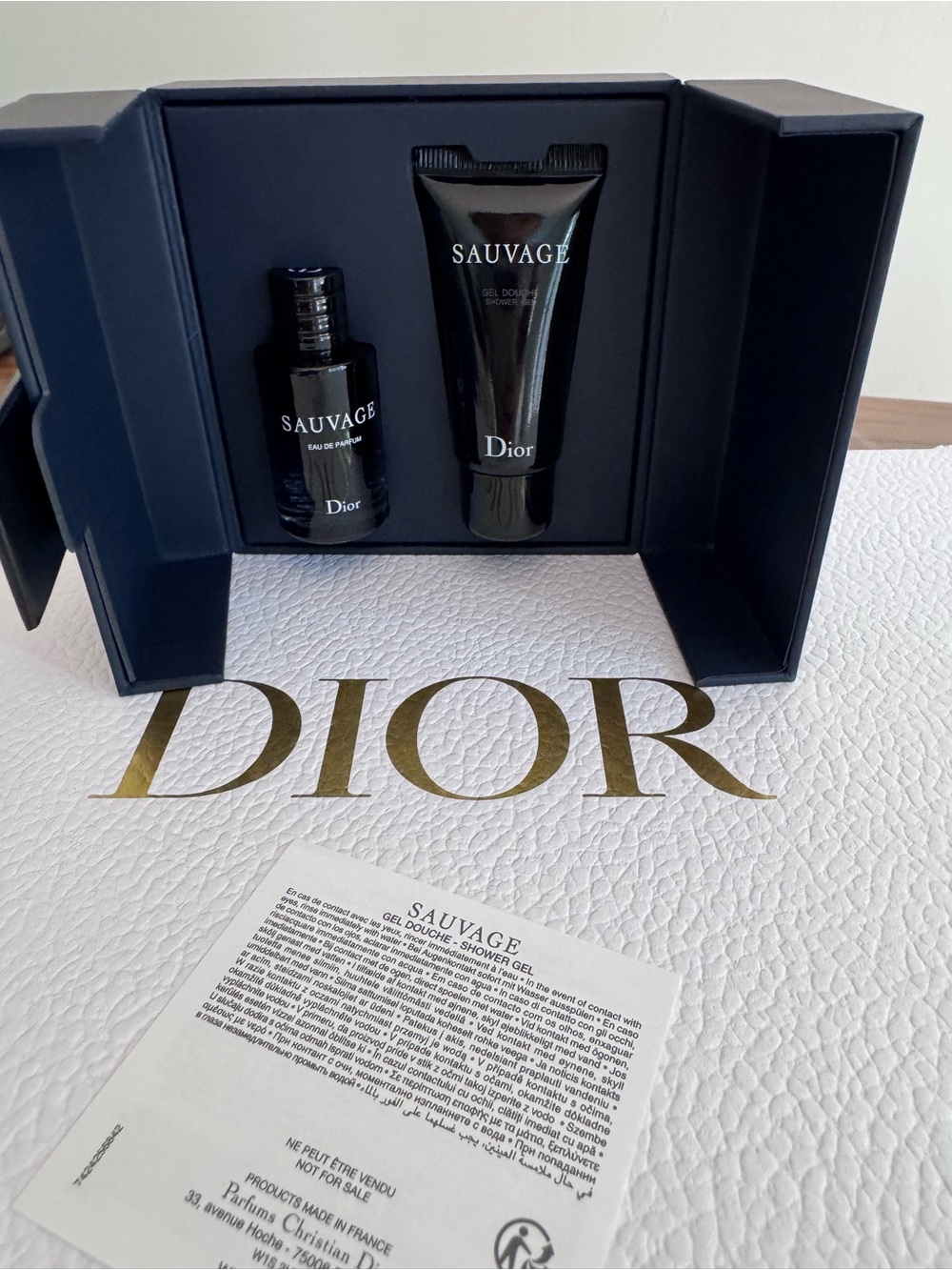 GWP Dior Sauvage Men’s Sauvage Fragrance Set